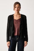 United Colors of Benetton ζακέτα γυναικεία με βισκόζη μαύρη 13I8D605O