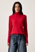 United Colors of Benetton golf damski wełniany różowy 1P02D2348