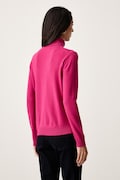 United Colors of Benetton golf damski wełniany różowy 1P02D2348