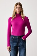 United Colors of Benetton ζιβάγκο γυναικείο μάλλινο μωβ 1P02D2348