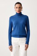 United Colors of Benetton dolcevita da donna in lana violetta 1P02D2348