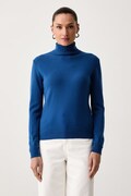 United Colors of Benetton dolcevita da donna in lana violetta 1P02D2348