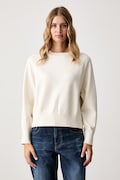 United Colors of Benetton пуловер дамски с вискоза бежов 1IYCD10GH