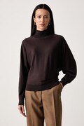 United Colors of Benetton dolcevita finta da donna con viscosa marrone 135PD204S