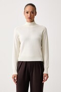 United Colors of Benetton maglione da donna con misto lana beige 1B9YD204R
