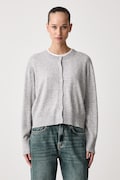 United Colors of Benetton kardigan damski z wełną szary 1B9YD502Y