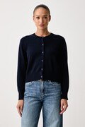 United Colors of Benetton kardigan dámský s vlnou námořnický modrý 1B9YD502Y
