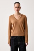 United Colors of Benetton sweter damski wełniany brązowy 1002D403X