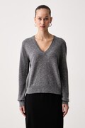 United Colors of Benetton sweter damski wełniany szary 1002D403X