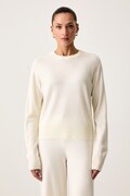 United Colors of Benetton sweter damski z wełną beżowy 1B9YD10HK