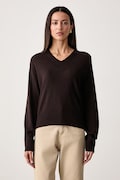 United Colors of Benetton női pulóver gyapjúval barna 1B9YD403Y