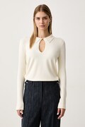 Gaudi sweter damski beżowy 621BD53056