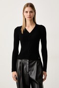 Gaudi sweter damski czarny 621BD53008
