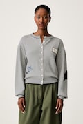 Weekend Max Mara kardigán dámsky s bavlnou WKDTEIERA tmavomodrý 2625346041600