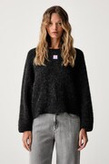 American Vintage sweter damski z wełną szary EAST18V