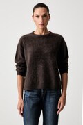 Marc O'Polo sweter damski z wełny merino brązowy 5000014742