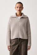 Marc O'Polo cardigan pentru femei din bumbac bej 5000012278