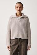 Marc O'Polo cardigan pentru femei din bumbac bej 5000012278