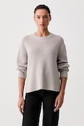 Marc O'Polo sweter damski bawełniany beżowy 5000011926
