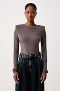 Pinko pulover za žene od vune smeđi 107246 A3FY