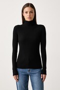 Joop! półgolf damski z wiskozą czarny 30105439