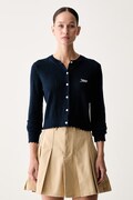 Tommy Jeans ζακέτα γυναικεία με βισκόζη σκούρα μπλε DW0DW22931