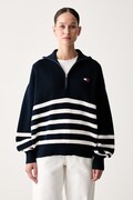 Tommy Jeans sweter damski bawełniany granatowy DW0DW22928