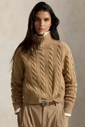 Polo Ralph Lauren sweter damski wełniany brązowy 211B17734