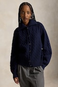 Polo Ralph Lauren kardigan damski wełniany granatowy 211B17757