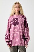 Marimekko sweter damski bawełniany różowy 096089