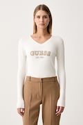 Guess пуловер дамски с вискоза HANNAH бежов W6BR55 Z1456