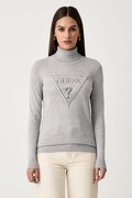Guess sweter damski z wiskozą HALLIE szary W6BR54 Z1455