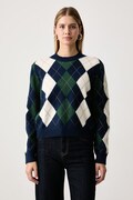 Guess sweter damski GRACIE niebieski W6BR48 Z1447