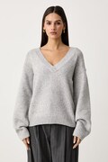 Guess sweter damski z dodatkiem wełny JOLENE szary W6BR42 Z1438