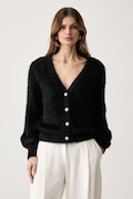 Guess ζακέτα Γυναικεία GABRIELLE μαύρη W6BR26 Z1408