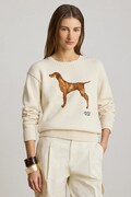 Lauren Ralph Lauren sweter damski bawełniany beżowy 200P14120