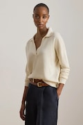 Lauren Ralph Lauren sweter damski z bawełną beżowy 200P14056