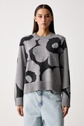 Marimekko sweter damski wełniany szary 095727