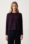 BOSS sweter damski z wełną Febisana fioletowy 50567052