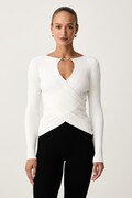 Marciano by Guess пуловер дамски с вискоза LIMA бял G6BR24 Z1637