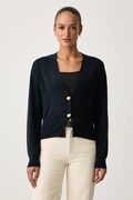 Marciano by Guess ζακέτα γυναικεία με πρόσμιξη κασμιριού HELSINKI σκούρα μπλε G6BR07 Z1538