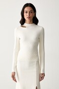 Marciano by Guess sweter damski z wiskozą KAEDA beżowy G6YR07 Z1060