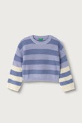 United Colors of Benetton sweter dziecięcy fioletowy 1UWVQ10AF