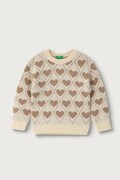 United Colors of Benetton sweter dziecięcy beżowy 1OHHH103D