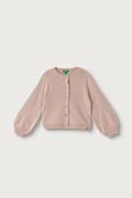 United Colors of Benetton kardigan za djecu s vunom roza 19WPG500U
