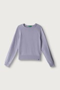 United Colors of Benetton πουλόβερ παιδικό με μαλλί μωβ 1LU4C10AB