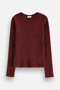 Coccodrillo sweter dziecięcy bordowy FAIR FROST GIRL JUNIOR