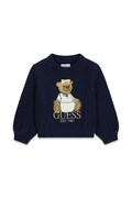 Guess sweter dziecięcy z dodatkiem wełny granatowy K6BR07 Z1285