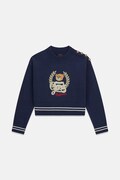 Guess sweter dziecięcy z wiskozą granatowy J6BR16 Z1350