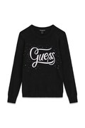 Guess sweter dziecięcy z wiskozą czarny J6BR15 Z1349